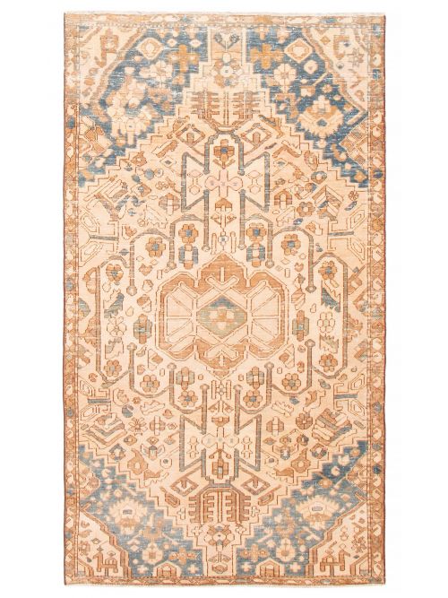 Persian Style 5'0" x 9'1" Hand-knotted Wool Rug 