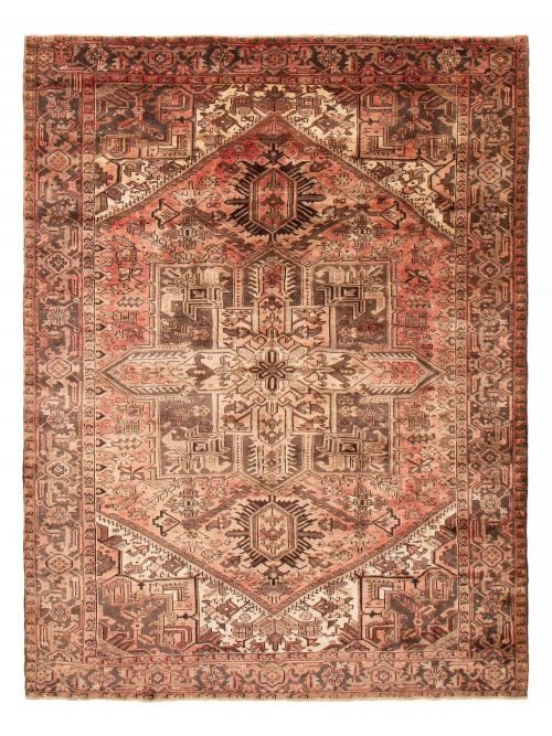 Persian Style 8'2" x 10'9" Hand-knotted Wool Rug 
