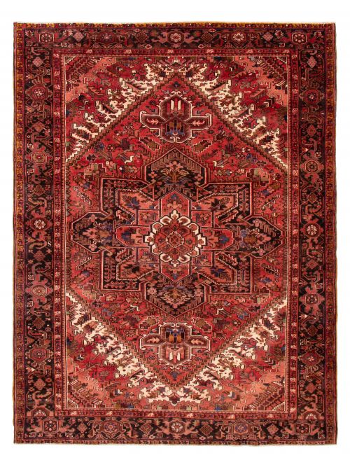 Persian Heriz 9'10" x 12'8" Hand-knotted Wool Rug 