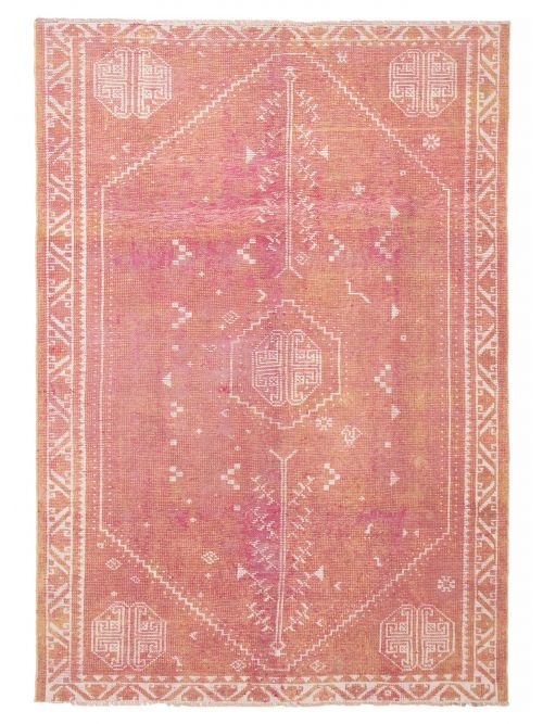 Persian Style 6'1" x 8'10" Hand-knotted Wool Rug 