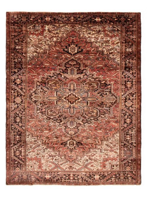 Persian Style 8'6" x 11'0" Hand-knotted Wool Rug 