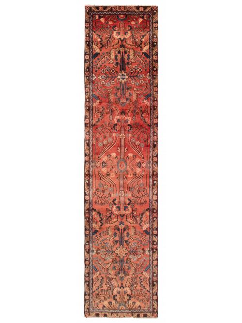 Persian Style 2'6" x 10'3" Hand-knotted Wool Rug 