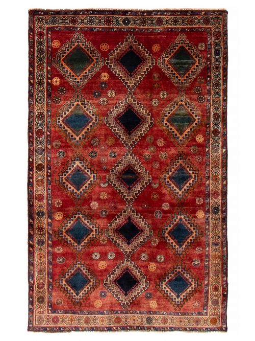 Persian Style 4'6" x 7'2" Hand-knotted Wool Rug 