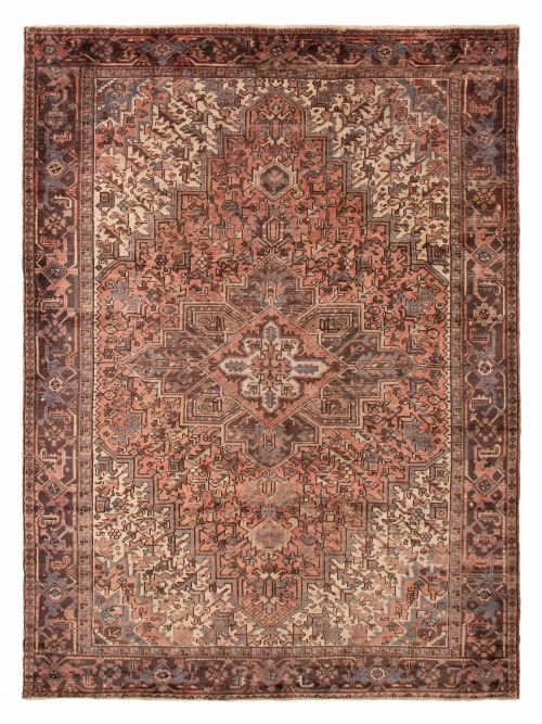 Persian Style 7'11" x 10'10" Hand-knotted Wool Rug 