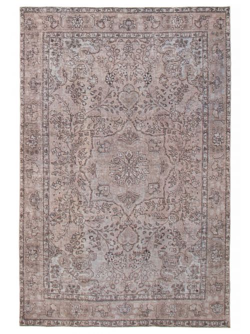 Persian Style 6'5" x 9'7" Hand-knotted Wool Rug 