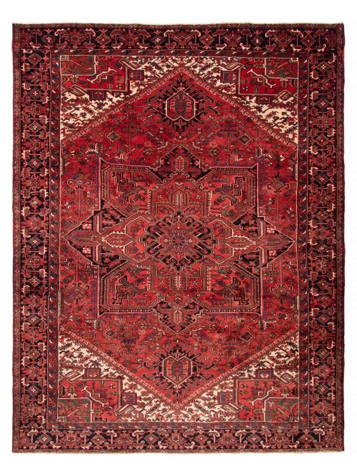 Persian Heriz 9'8" x 12'6" Hand-knotted Wool Rug 