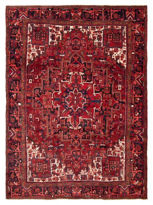 Persian Heriz 9'9" x 13'0" Hand-knotted Wool Rug 
