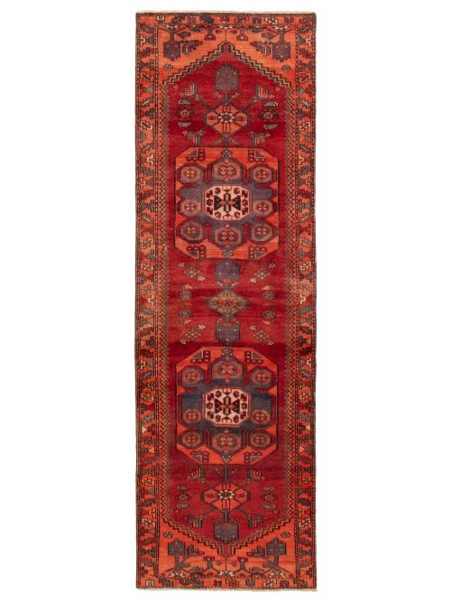 Persian Style 3'0" x 9'5" Hand-knotted Wool Rug 