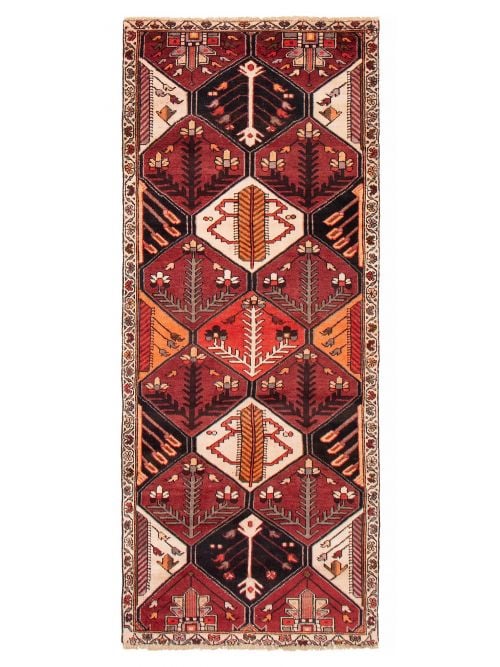 Persian Style 3'5" x 8'5" Hand-knotted Wool Rug 
