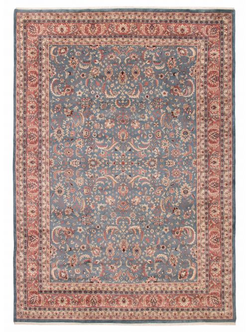 Persian Style 9'10" x 13'10" Hand-knotted Wool Rug 