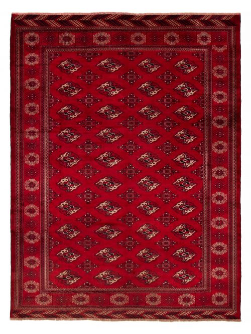 Afghan Teimani 8'0" x 10'9" Hand-knotted Wool Rug 