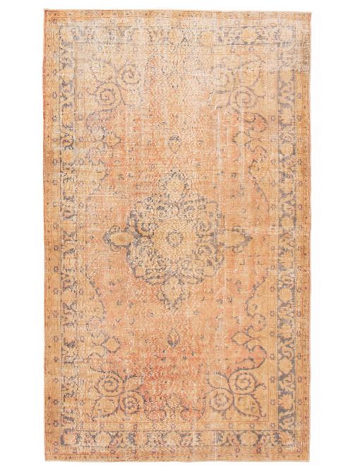 Persian Style 5'5" x 9'2" Hand-knotted Wool Rug 