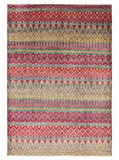 Pakistani Shalimar 9'7" x 13'7" Hand-knotted Wool Rug 