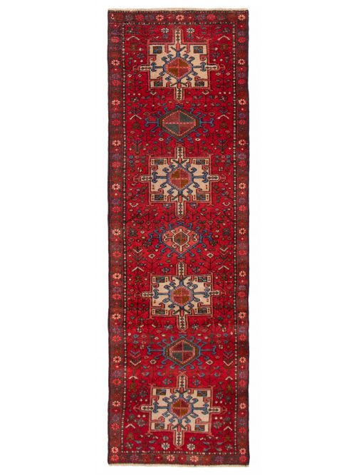 Persian Style 2'11" x 9'9" Hand-knotted Wool Rug 