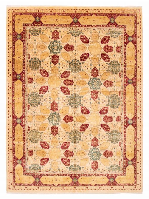 Pakistani Pako Persian 18 Of 20 10'0" x 13'8" Hand-knotted Wool Rug 