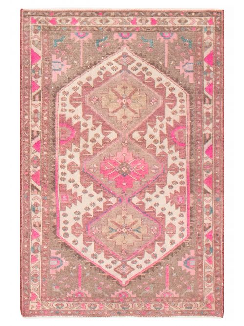 Persian Style 3'3" x 5'0" Hand-knotted Wool Rug 