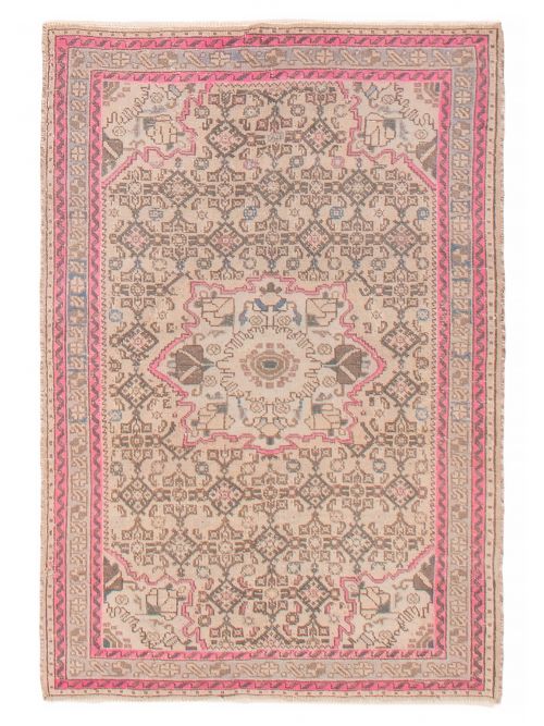 Persian Style 3'3" x 4'8" Hand-knotted Wool Rug 