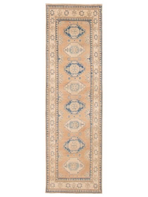Afghan Finest Ghazni 2'8" x 9'4" Hand-knotted Wool Rug 