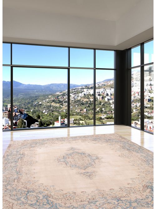 Persian Style 9'5" x 13'1" Hand-knotted Wool Rug 