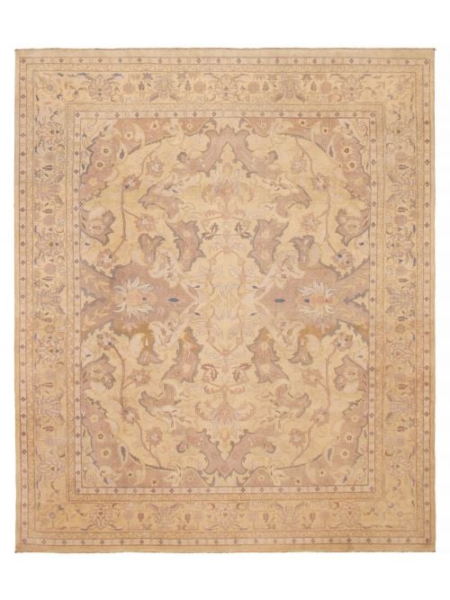 Indian Jamshidpour 8'0" x 9'7" Hand-knotted Wool Rug 