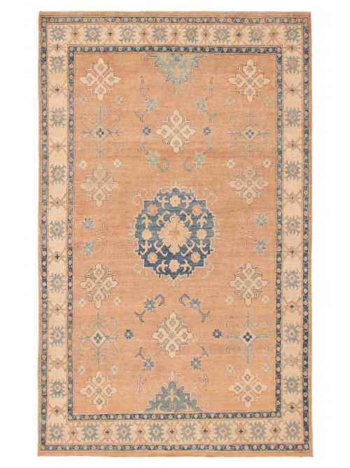 Afghan Finest Ghazni 7'2" x 11'7" Hand-knotted Wool Rug 