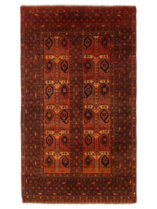 Afghan Finest Khal Mohammadi 3'9" x 6'3" Hand-knotted Wool Rug 