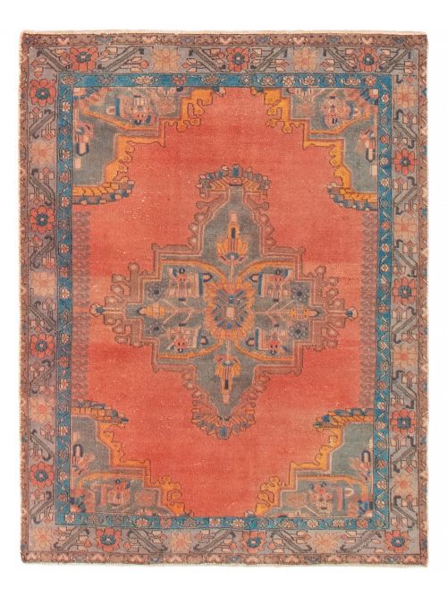 Persian Style 3'6" x 4'10" Hand-knotted Wool Rug 