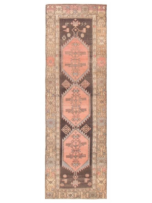 Persian Style 3'0" x 9'5" Hand-knotted Wool Rug 