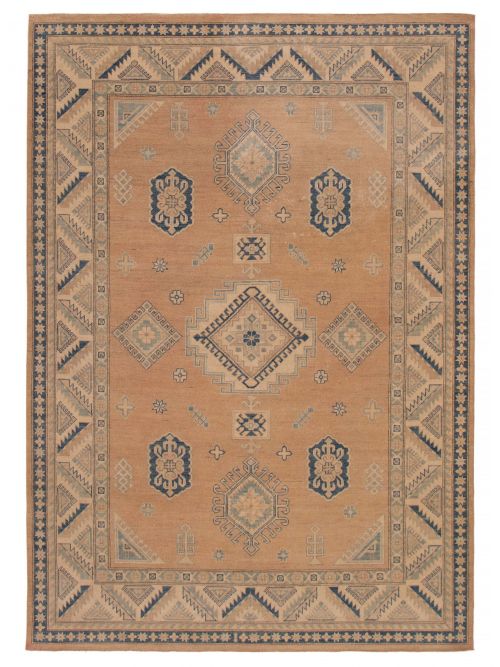 Afghan Finest Ghazni 8'2" x 11'10" Hand-knotted Wool Rug 