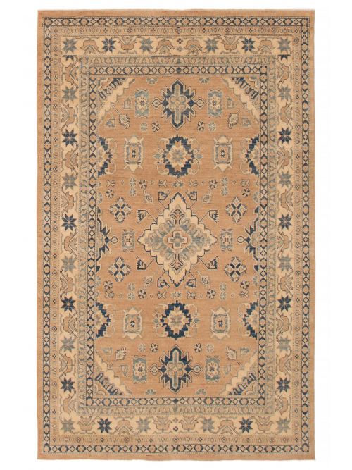 Afghan Finest Ghazni 6'0" x 9'8" Hand-knotted Wool Rug 