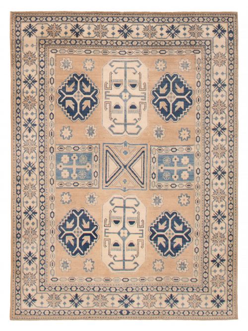 Afghan Finest Ghazni 6'2" x 8'4" Hand-knotted Wool Rug 