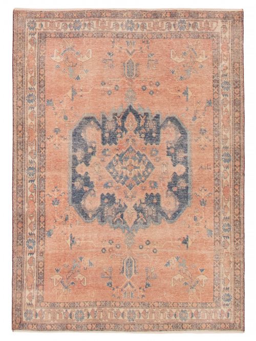 Persian Style 5'1" x 7'1" Hand-knotted Wool Rug 