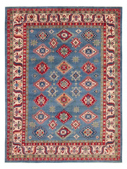 Afghan Uzbek Ghazni 9'0" x 11'10" Hand-knotted Wool Rug 