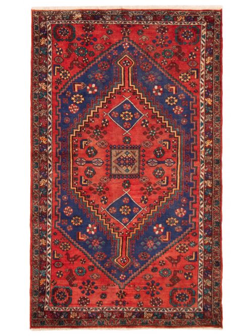 Persian Style 4'3" x 7'0" Hand-knotted Wool Rug 