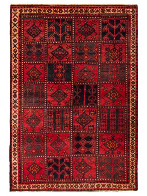 Persian Style 5'3" x 7'10" Hand-knotted Wool Rug 
