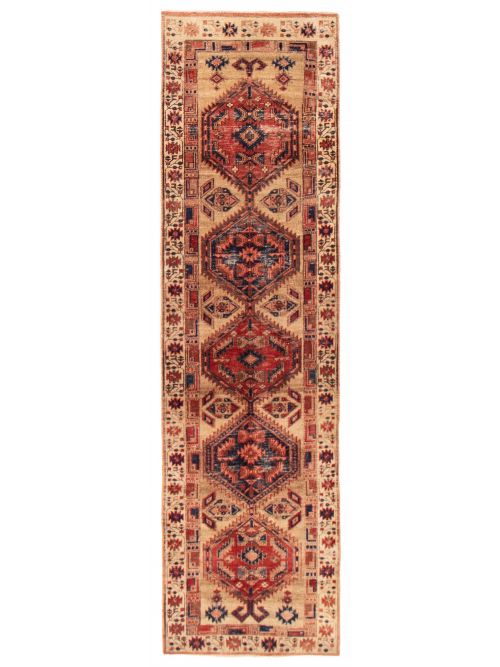 Persian Style 2'10" x 10'5" Hand-knotted Wool Rug 