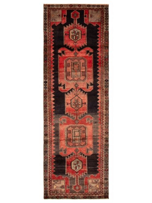 Persian Style 3'1" x 9'0" Hand-knotted Wool Rug 