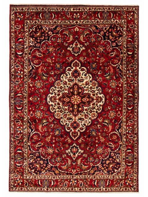 Persian Style 6'11" x 10'0" Hand-knotted Wool Rug 