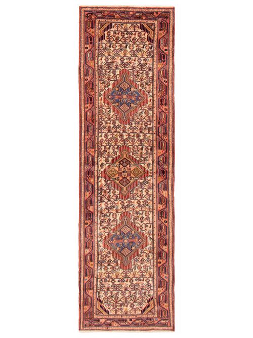 Persian Roodbar 2'8" x 8'10" Hand-knotted Wool Rug 