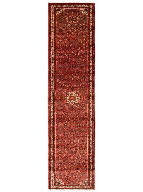 Persian Style 2'9" x 10'11" Hand-knotted Wool Rug 