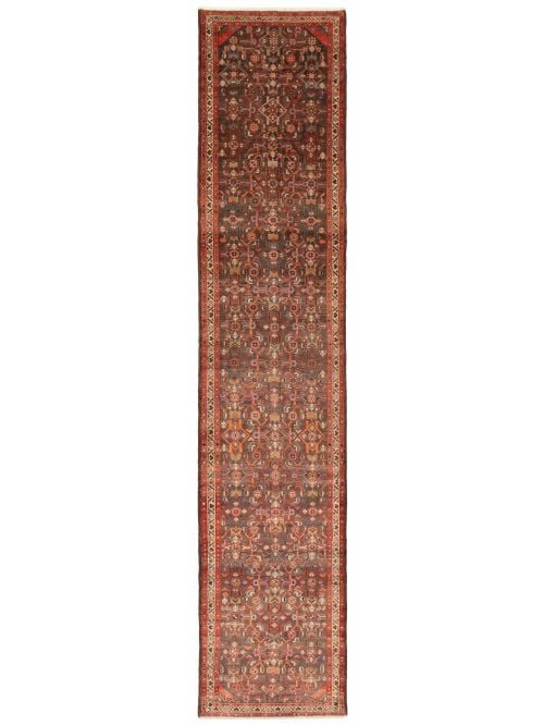 Persian Style 2'9" x 13'6" Hand-knotted Wool Rug 