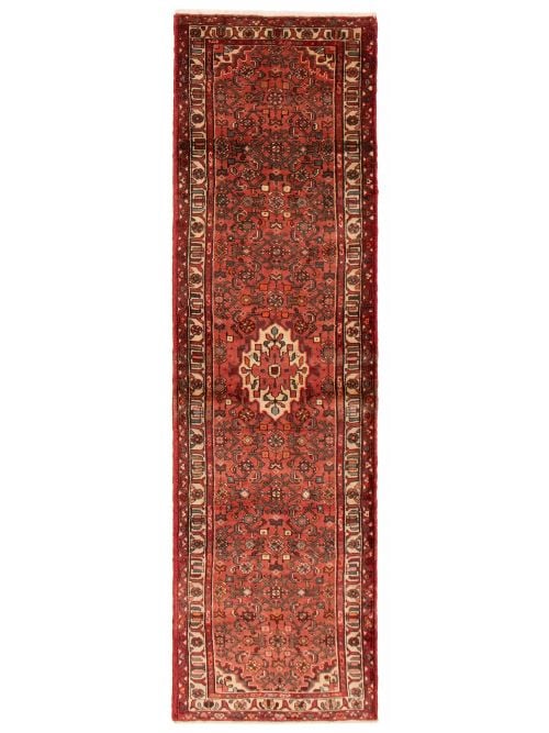 Persian Style 2'10" x 9'10" Hand-knotted Wool Rug 
