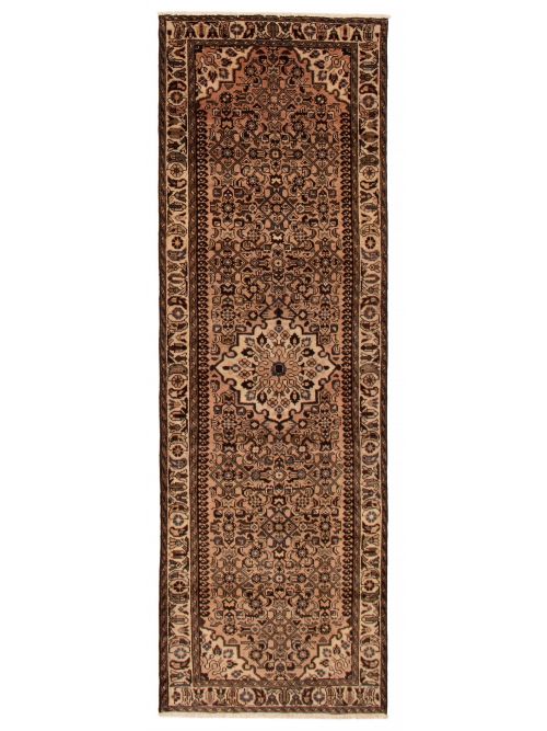 Persian Style 3'5" x 10'3" Hand-knotted Wool Rug 
