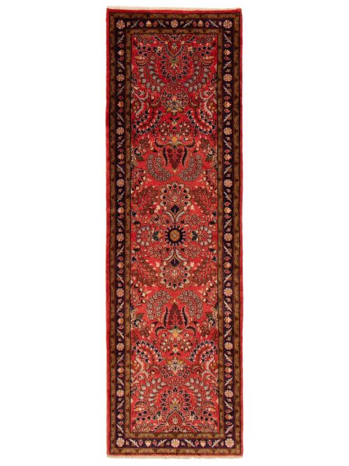 Persian Roodbar 2'9" x 8'11" Hand-knotted Wool Rug 