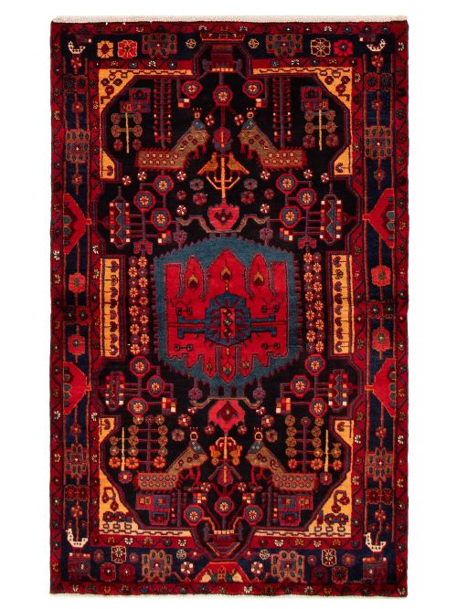 Persian Style 4'5" x 7'3" Hand-knotted Wool Rug 