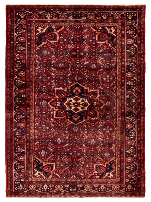 Persian Style 5'6" x 7'9" Hand-knotted Wool Rug 