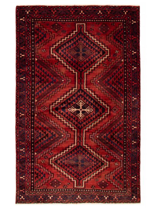 Persian Style 5'4" x 8'6" Hand-knotted Wool Rug 