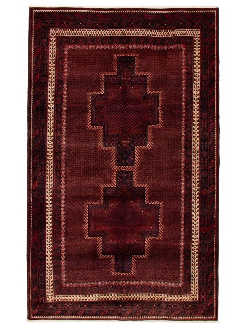 Persian Style 5'8" x 9'4" Hand-knotted Wool Rug 