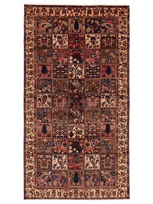 Persian Style 5'4" x 9'8" Hand-knotted Wool Rug 