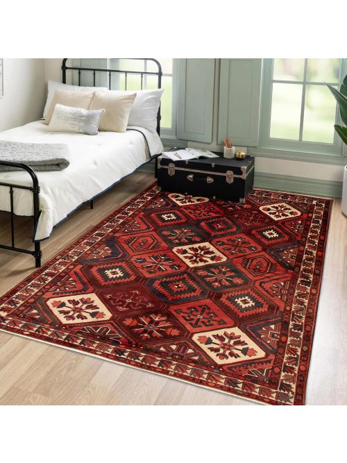 Persian Style 6'8" x 9'9" Hand-knotted Wool Rug 